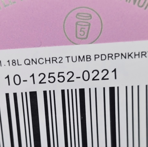 Stanley Valentine's Day 2026 Tumbler 40 oz Powder Pink Heart Gradient - Picture 6 of 6